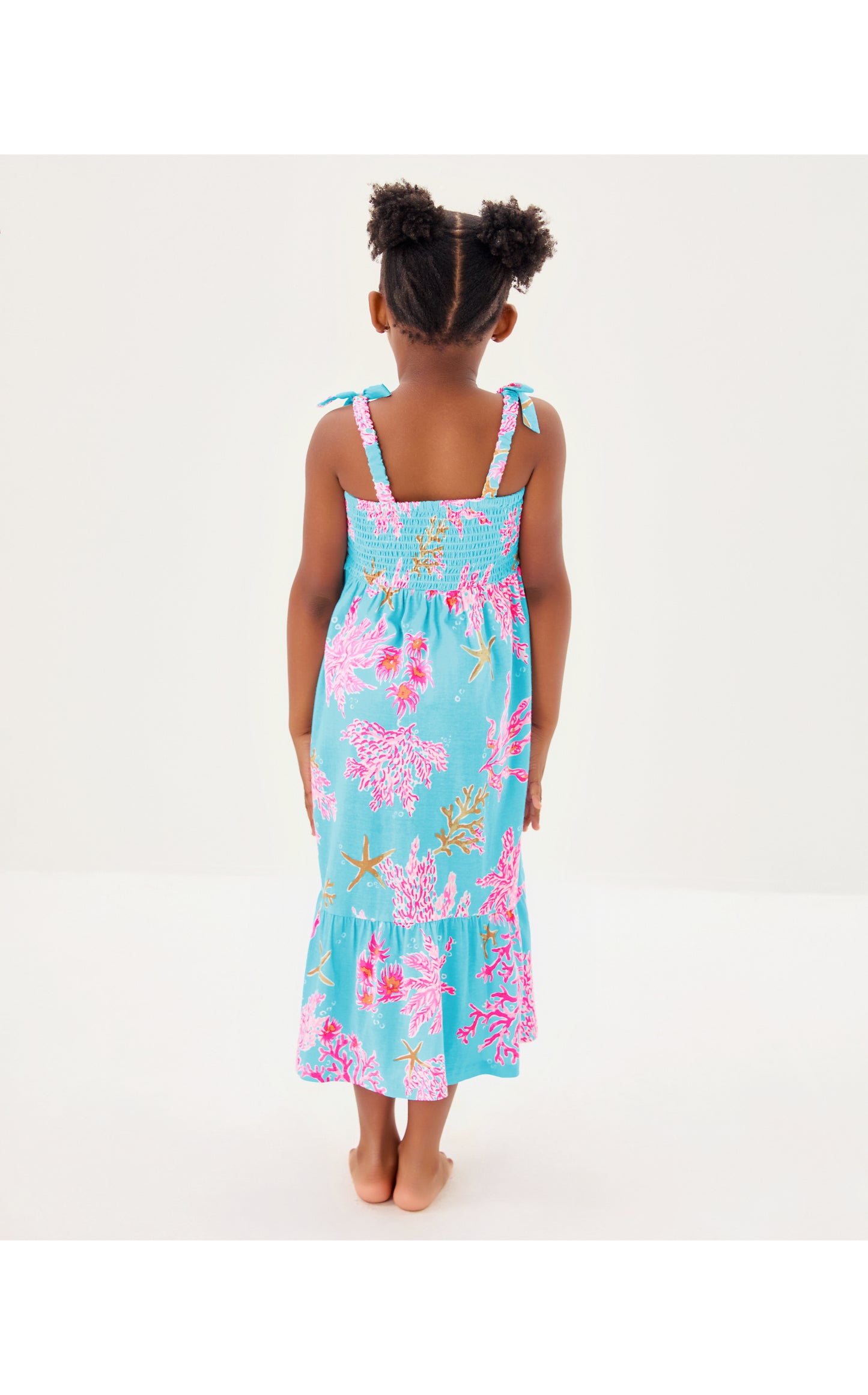 Mini Kailua Maxi Dress - Royal Coral