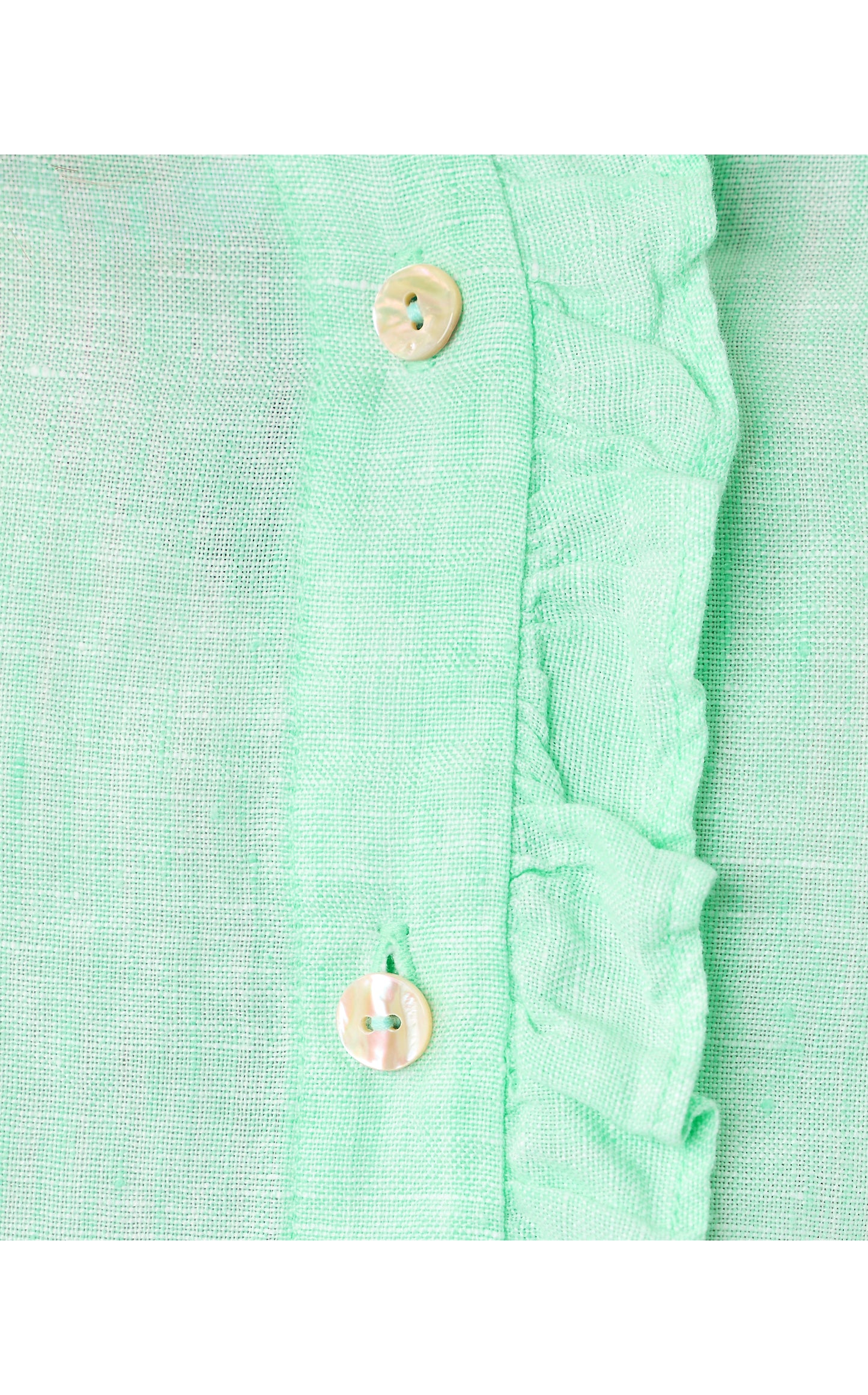 Carden Ruffle Top - Mint Condition X Resort White