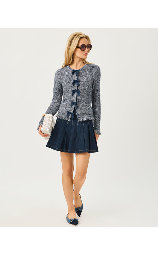 Kelso Cardigan - Low Tide Navy Marl