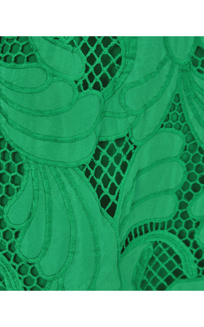 Denise Lace Midi Dress - Kitts Green Sway With Me Scalloped Lace