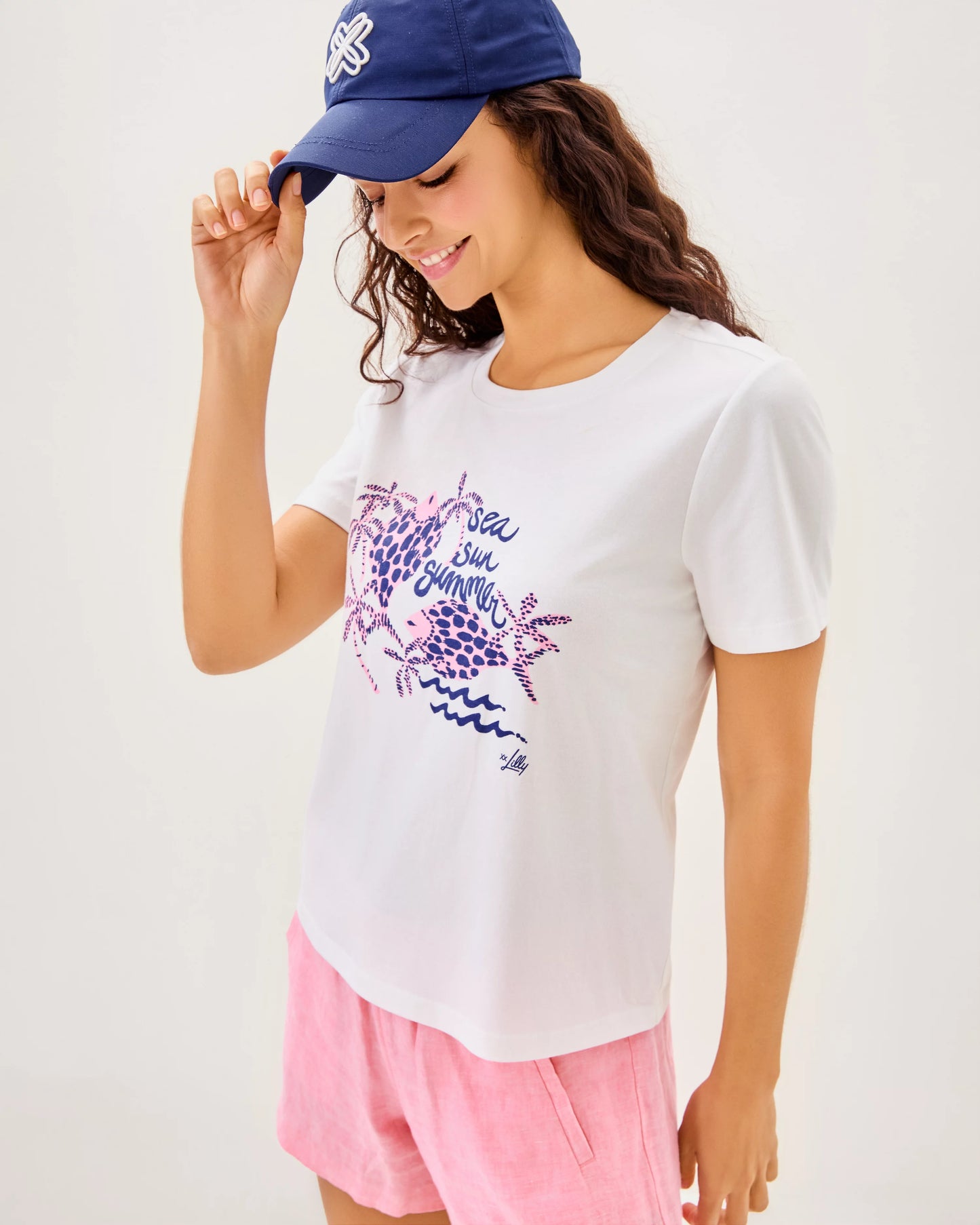 Barreto Knit Top - Sun Sea Motifs