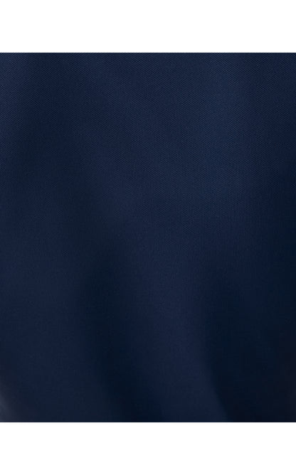 UPF50+ Frida Half Zip Long Sleeve Polo - Low Tide Navy