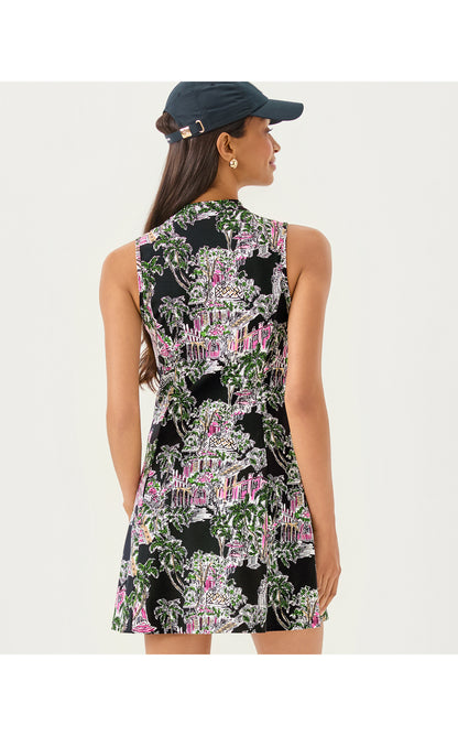 UPF50+ Luxletic Enna Active Dress - Onyx Pb Anniversary Toile