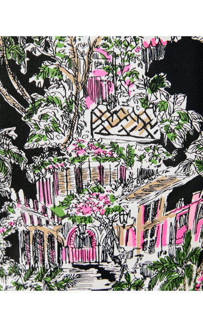 UPF50+ Luxletic Enna Active Dress - Onyx Pb Anniversary Toile