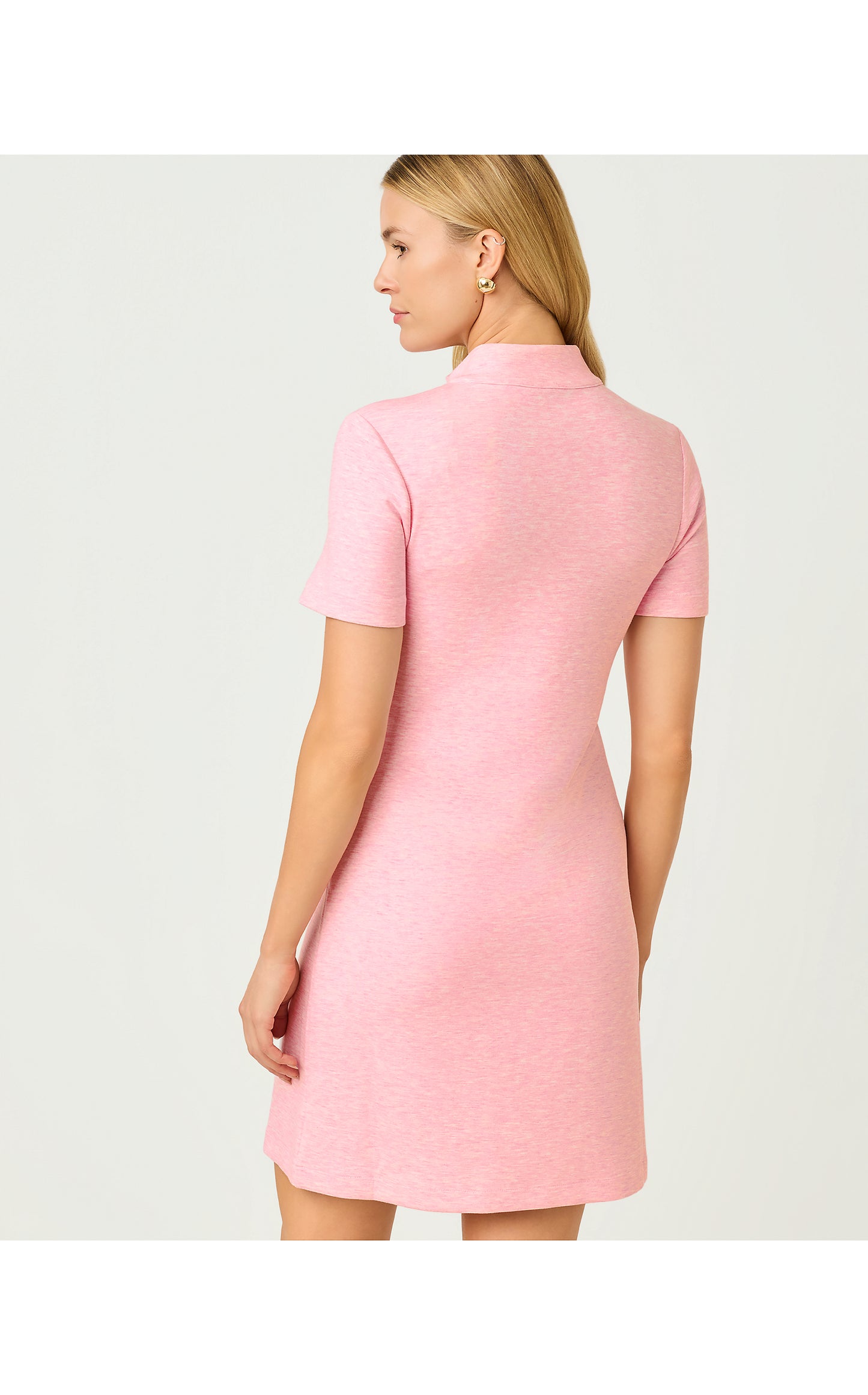 UPF50+ Mirima Dress - Heathered Conch Shell Pink