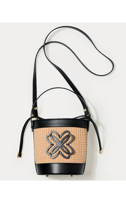 Malia Raffia Bucket Bag - Sunbaked Tan