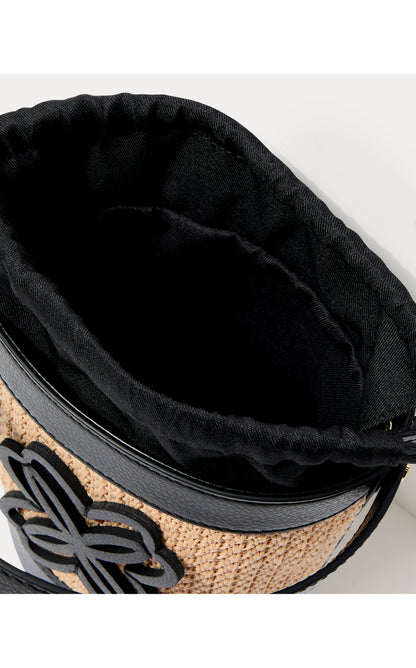 Malia Raffia Bucket Bag - Sunbaked Tan