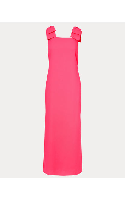 Bernice Maxi Dress - Lipstick Pink
