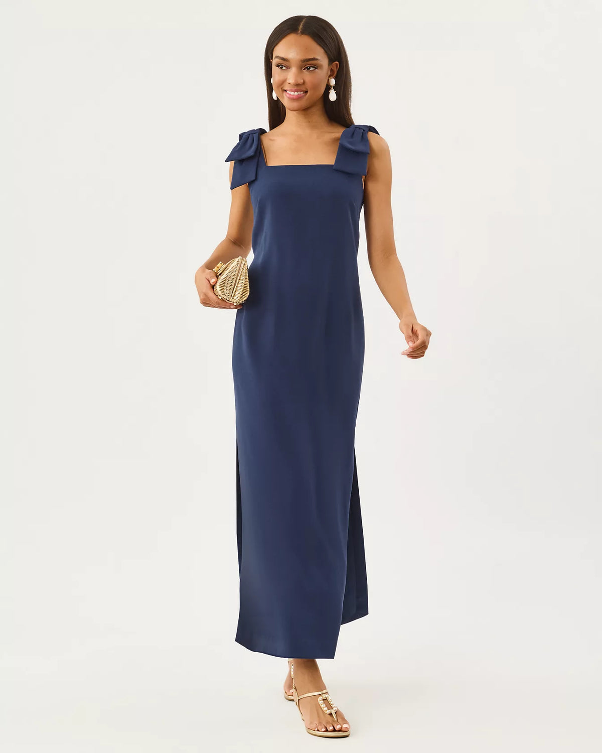 Bernice Maxi Dress - Low Tide Navy