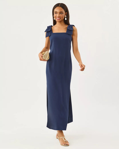 Bernice Maxi Dress - Low Tide Navy