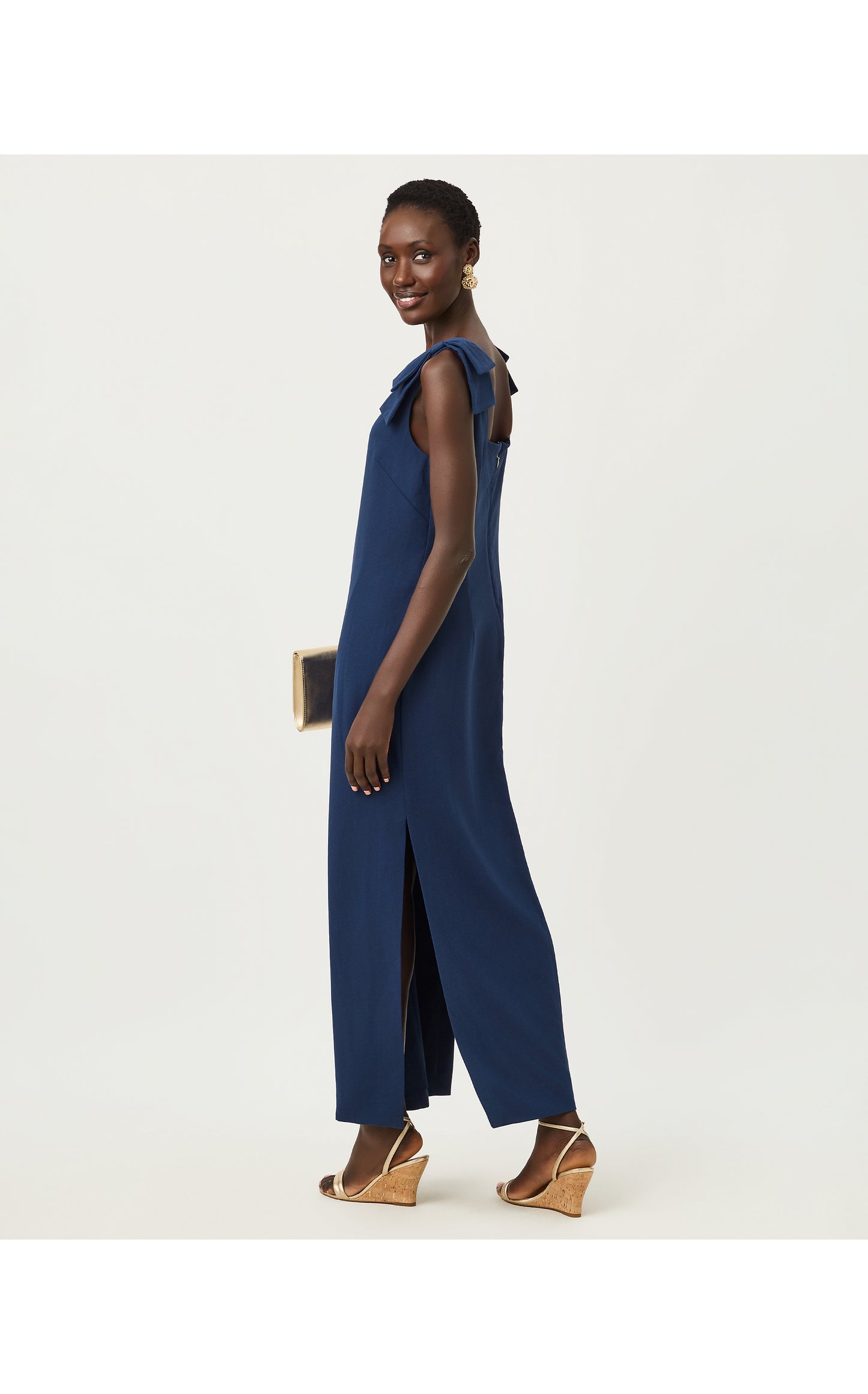Bernice Maxi Dress - Low Tide Navy