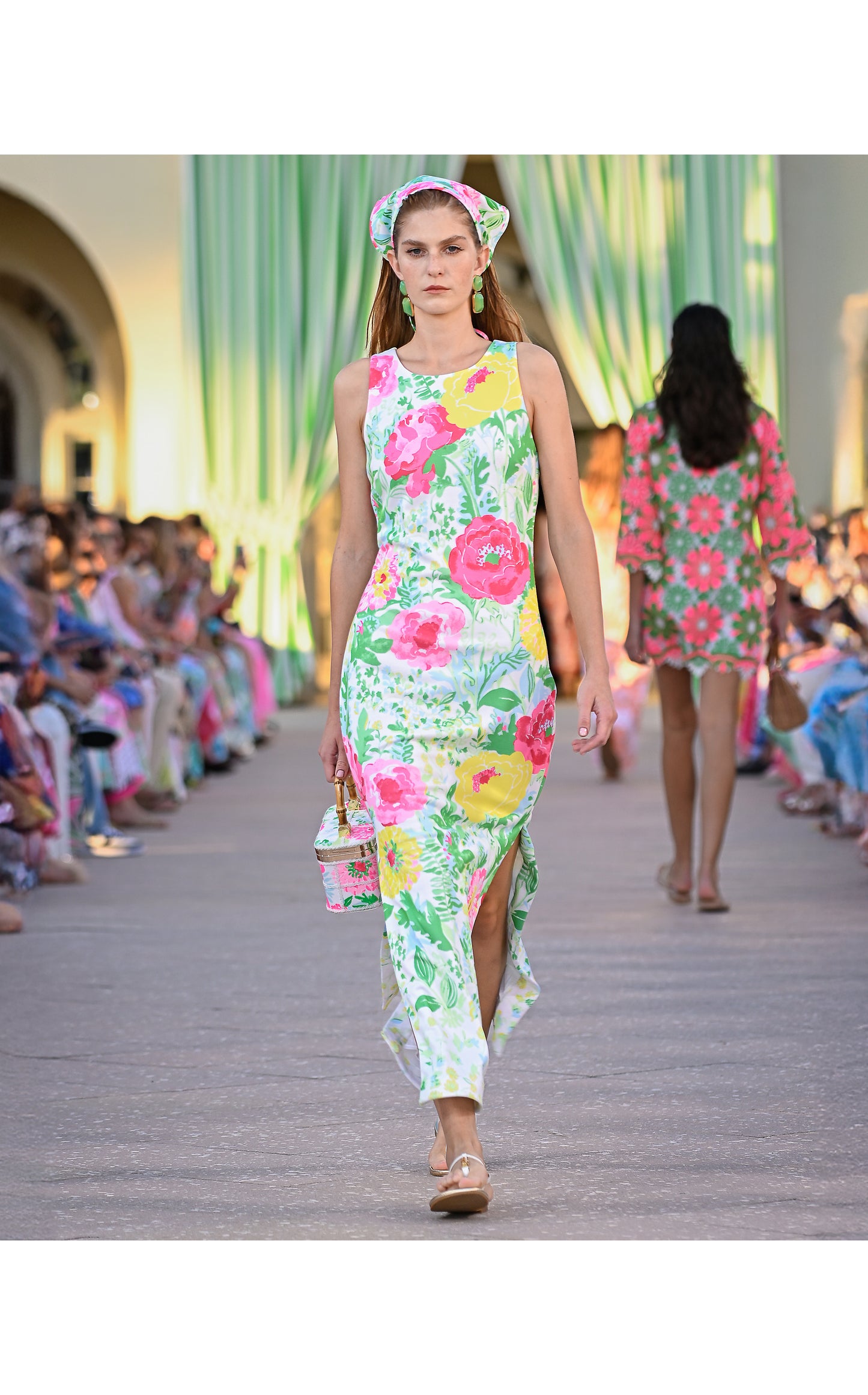 Bernice Maxi Dress - Multi Poppy Party Engineered Woven Maxi Dress