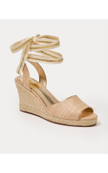 Paley Espadrille Wedge - Natural