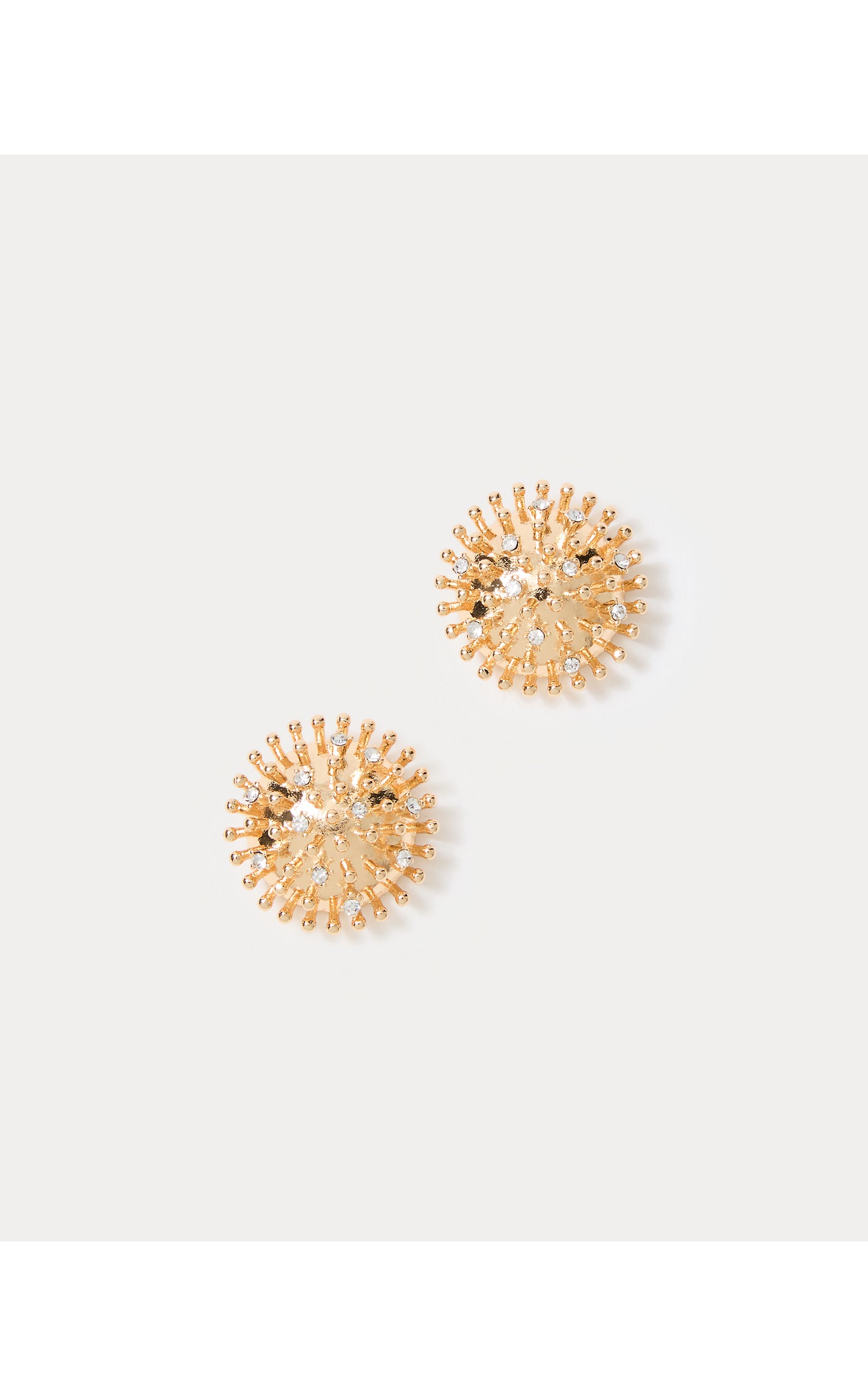 Summer Shorelines Stud Earrings - Gold Metallic