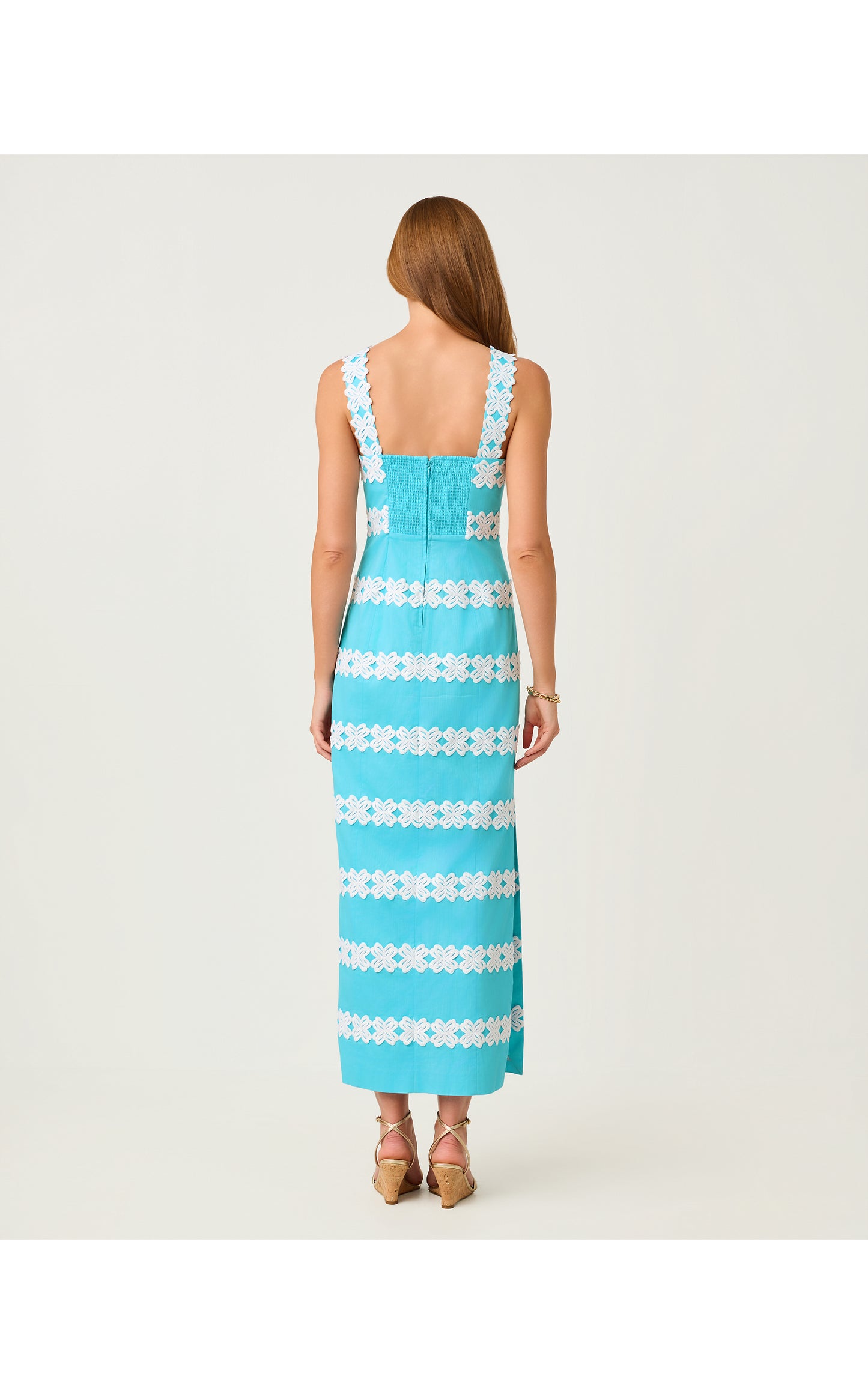 Davis Maxi Dress - Capri Blue