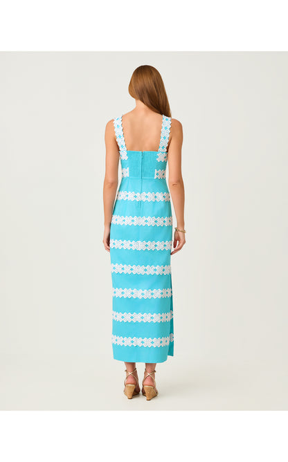 Davis Maxi Dress - Capri Blue