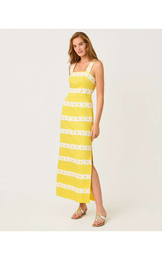 Davis Maxi Dress - Estella Yellow