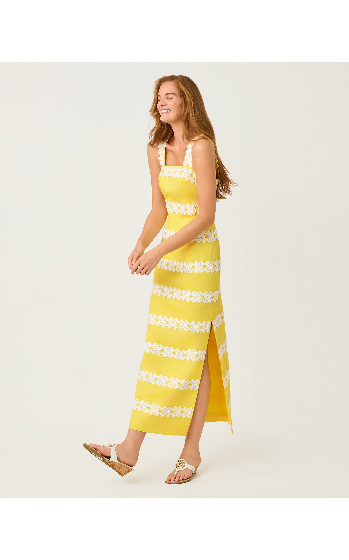 Davis Maxi Dress - Estella Yellow