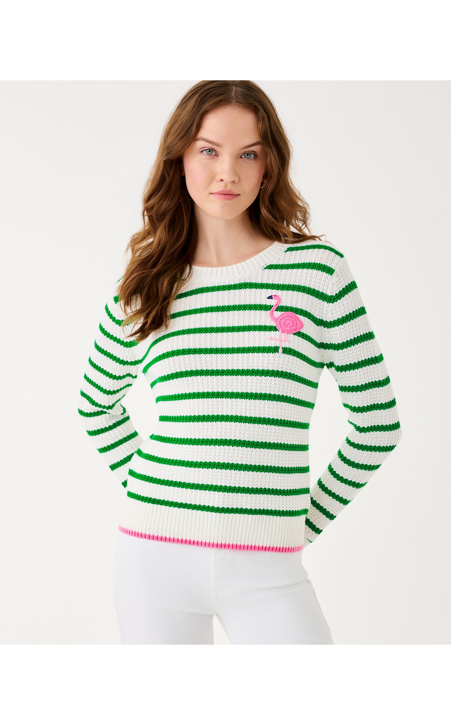 Jovienne Sweater - Coconut Shine Bright Stripe