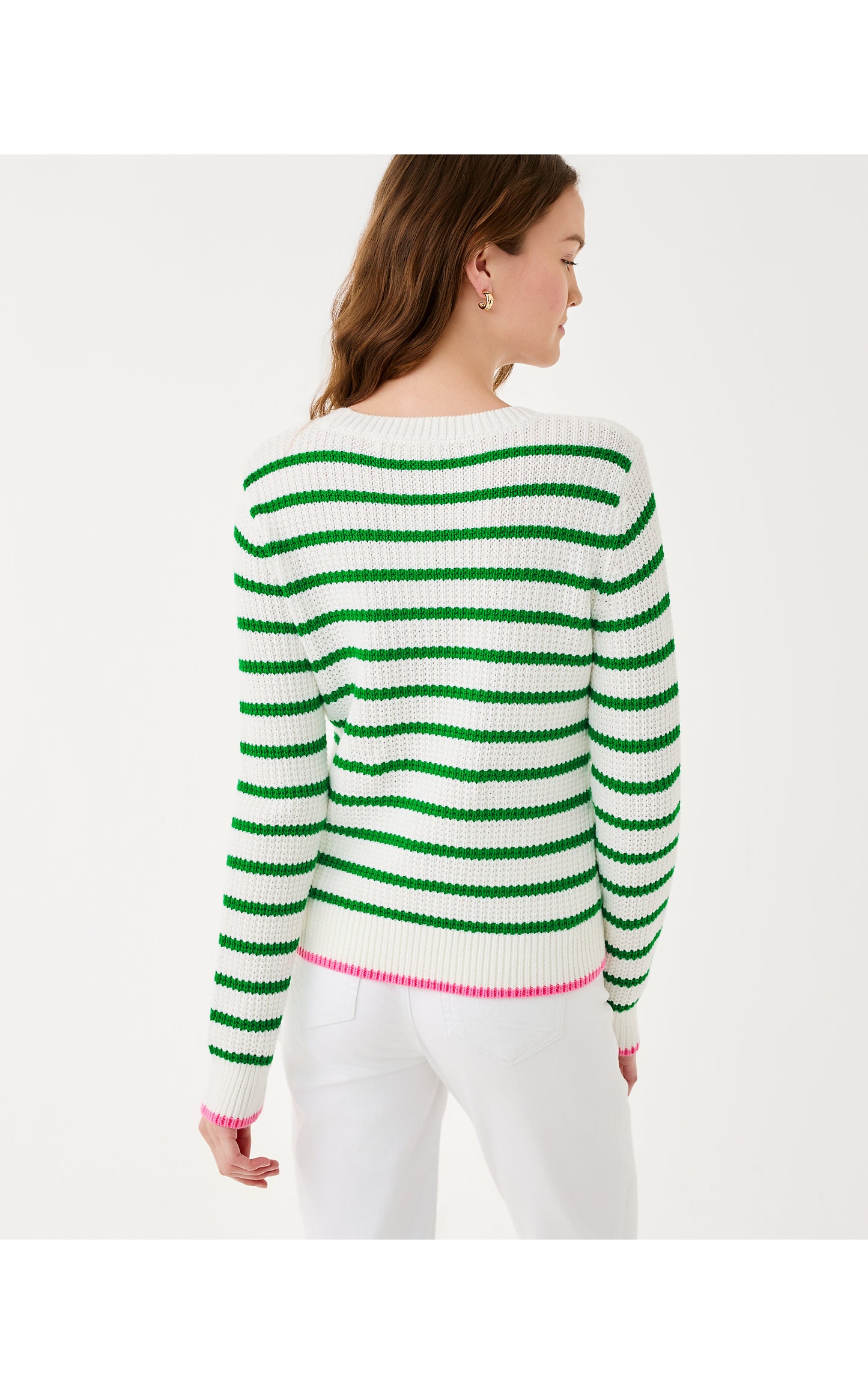 Jovienne Sweater - Coconut Shine Bright Stripe