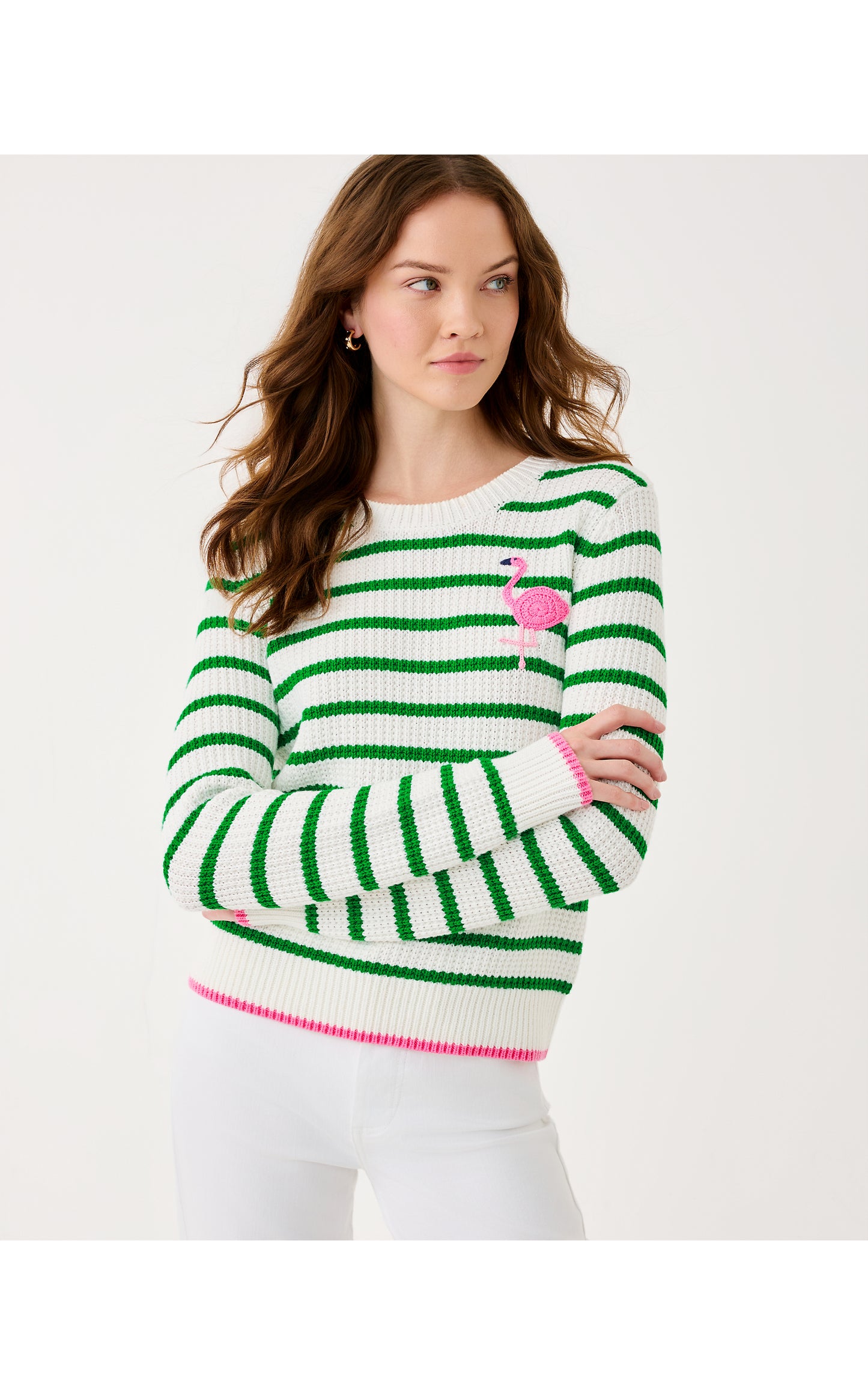 Jovienne Sweater - Coconut Shine Bright Stripe