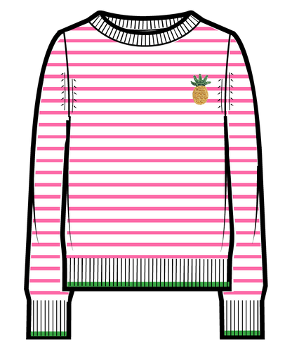 Resort White Shine Bright Stripe