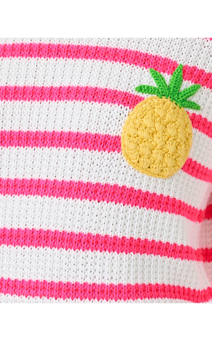 Jovienne Sweater - Resort White Shine Bright Stripe