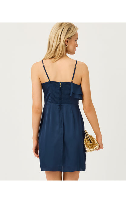Delila Dress- Low Tide Navy