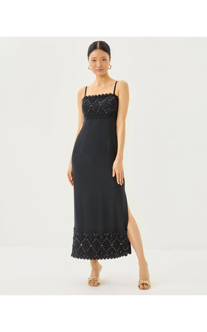 Vena Maxi Dress - Noir