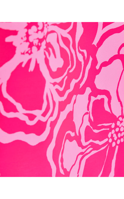 Marria Jacquard Maxi Dress - Parigi Pink Go Big Satin Jacquard