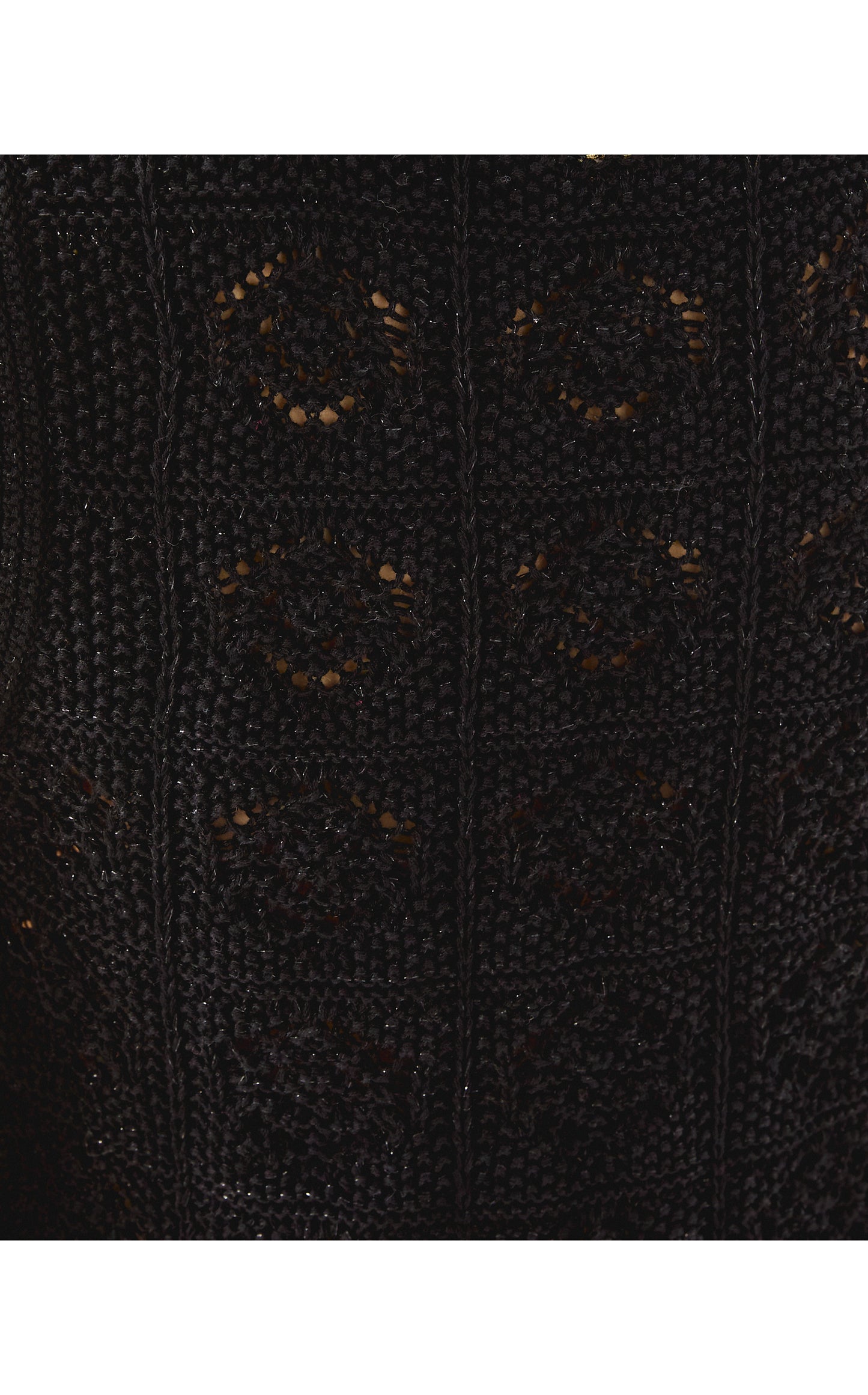 Lenalie Sweater Shell - Black Metallic