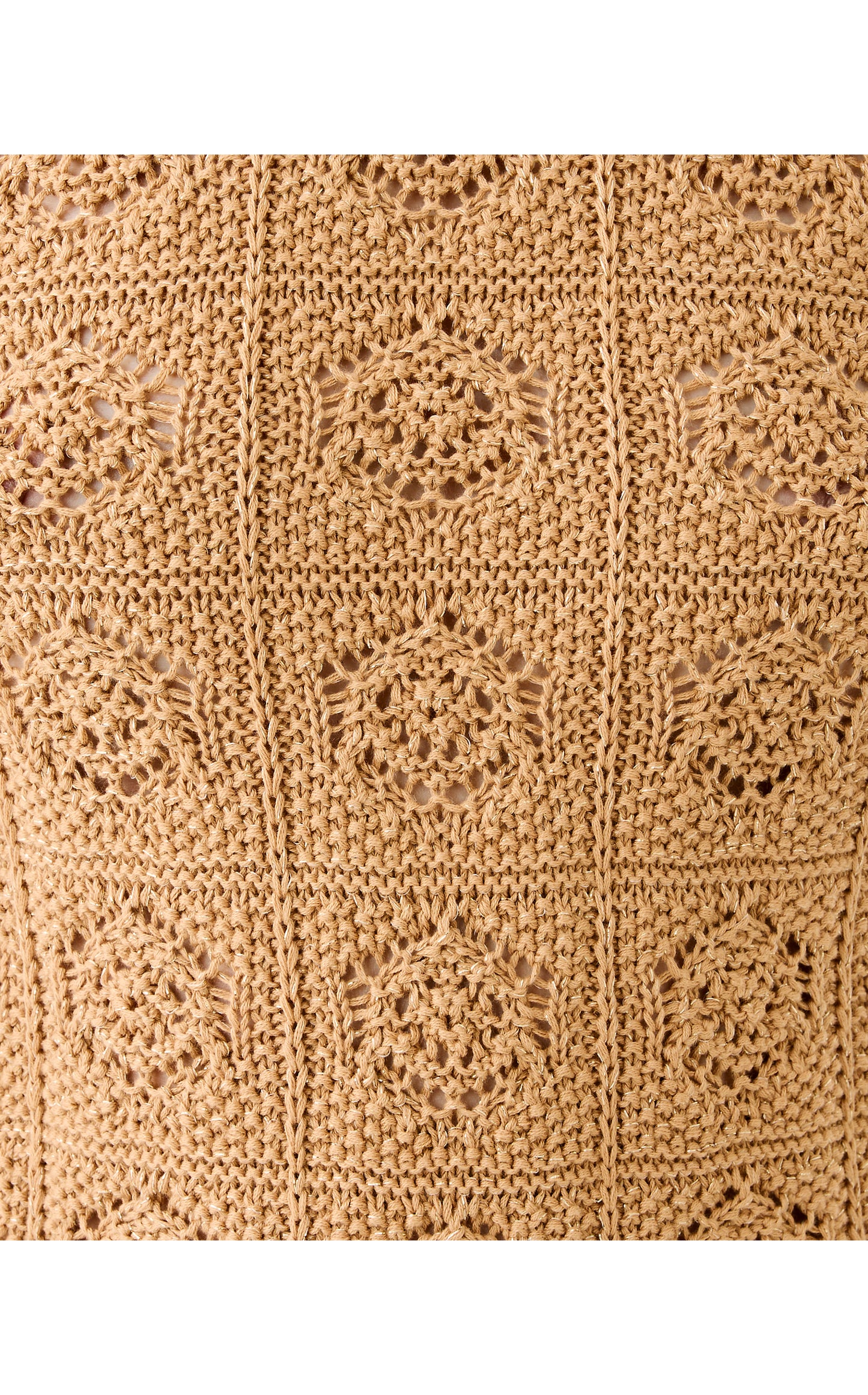 Lenalie Sweater Shell - Rattan Metallic