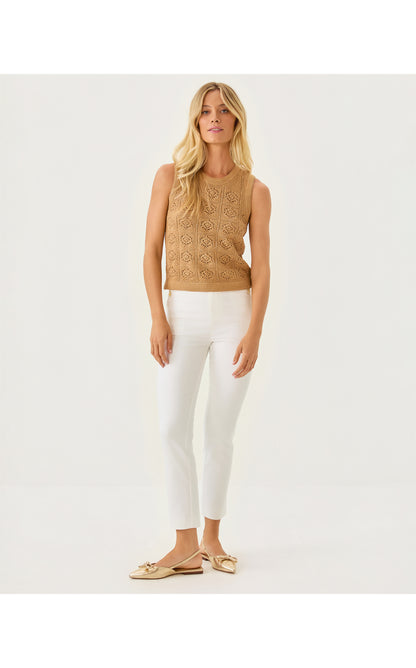 Lenalie Sweater Shell - Rattan Metallic
