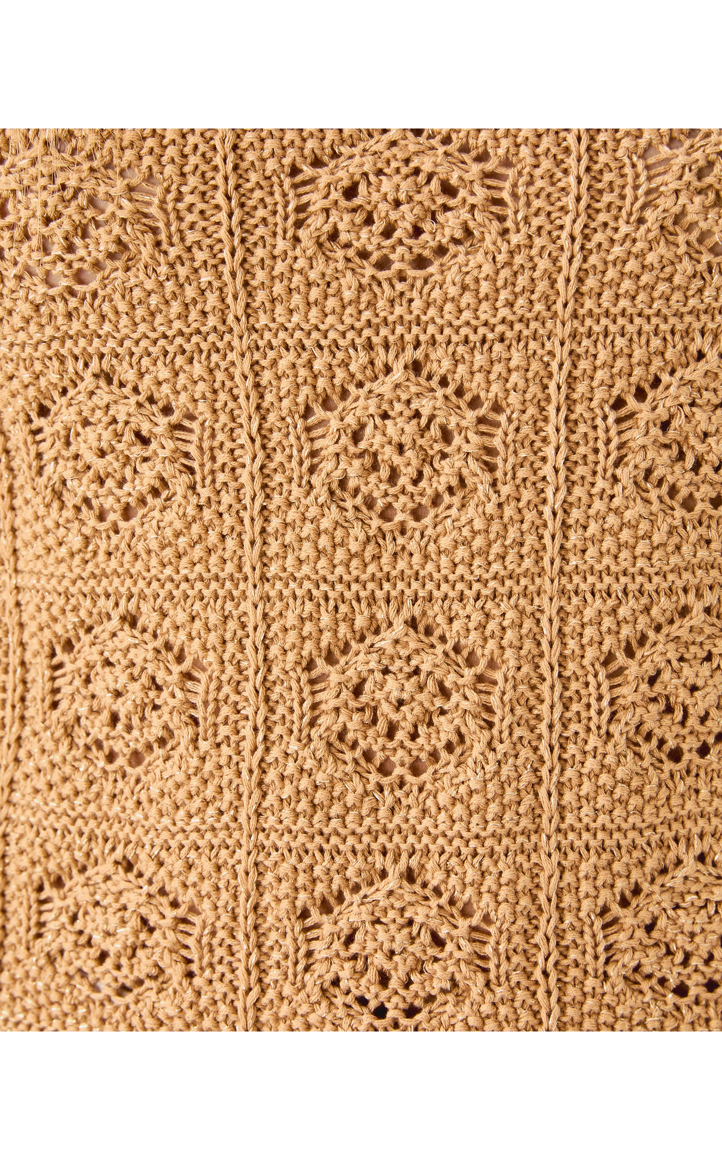 Lenalie Sweater Shell - Rattan Metallic