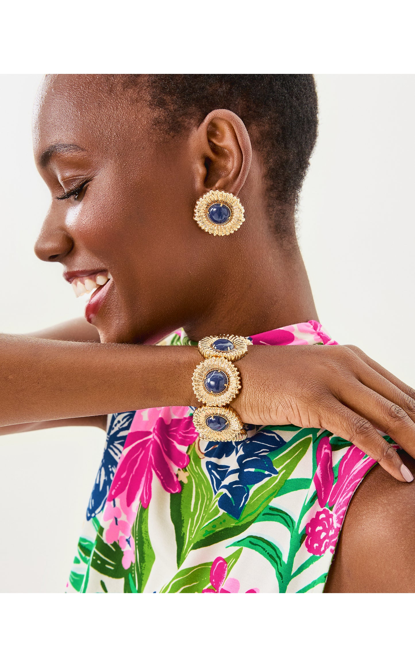 One Final Fling Bracelet - Starlight Navy