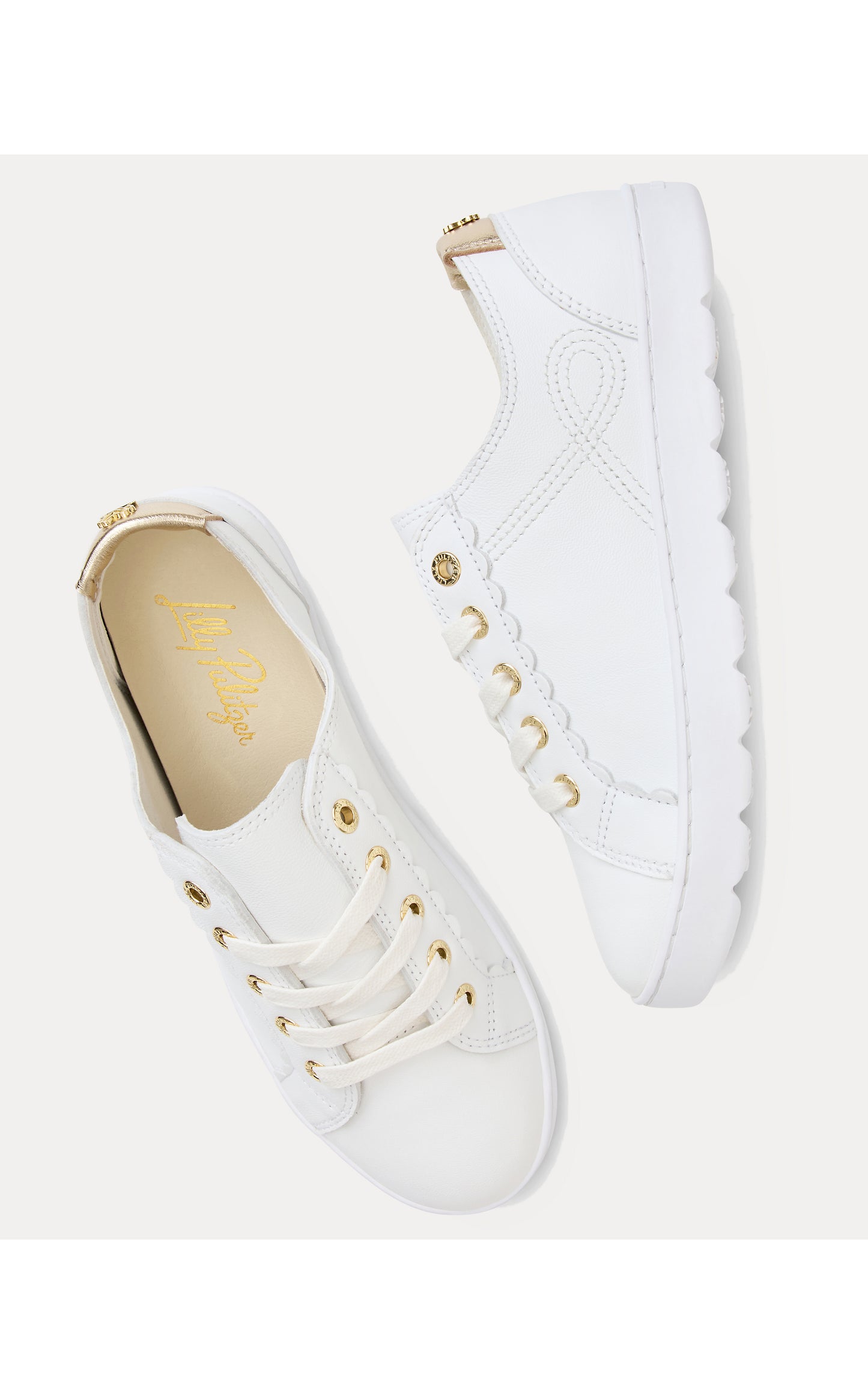The Lilly Sneaker - Resort White