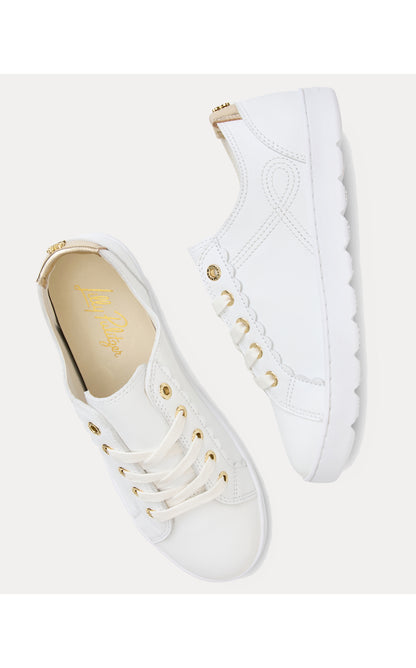 The Lilly Sneaker - Resort White