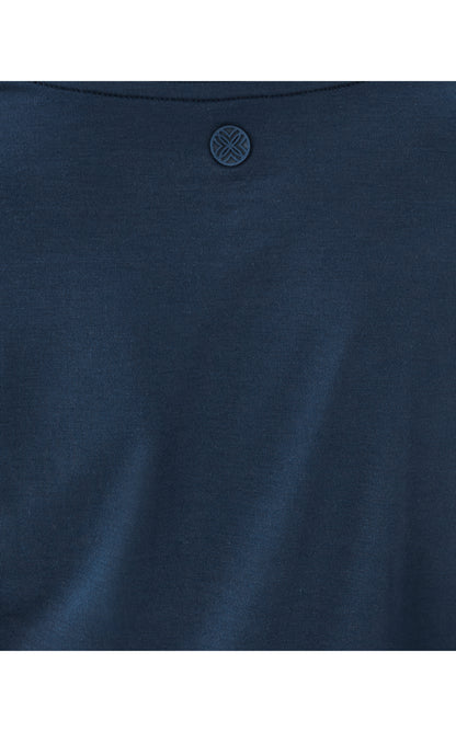 UPF50+ Heston Long Sleeve Tee - Low Tide Navy