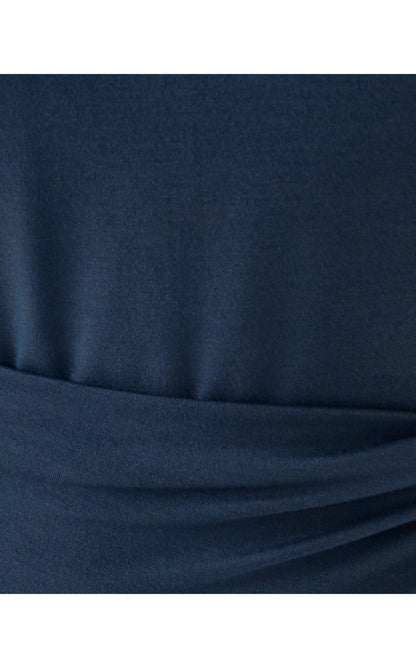 Estela Midi Dress - Low Tide Navy