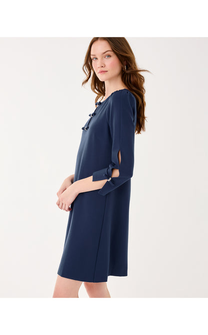 Leyland Shift Dress - Low Tide Navy