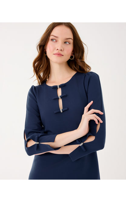 Leyland Shift Dress - Low Tide Navy