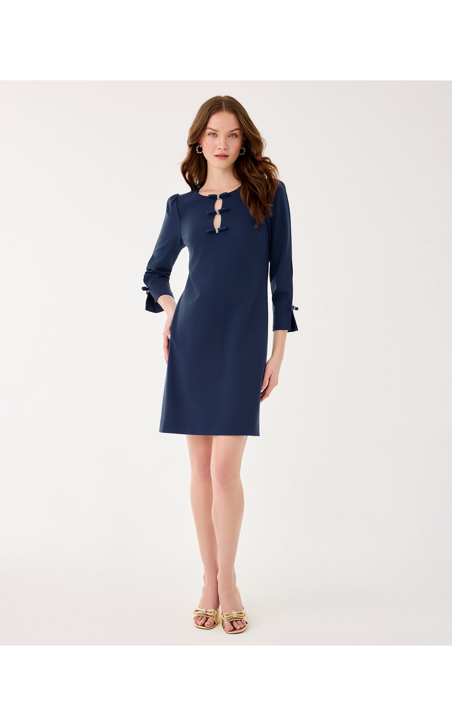 Leyland Shift Dress - Low Tide Navy