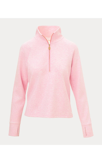 UPF50+ Elemis Pullover - Heathered Conch Shell Pink
