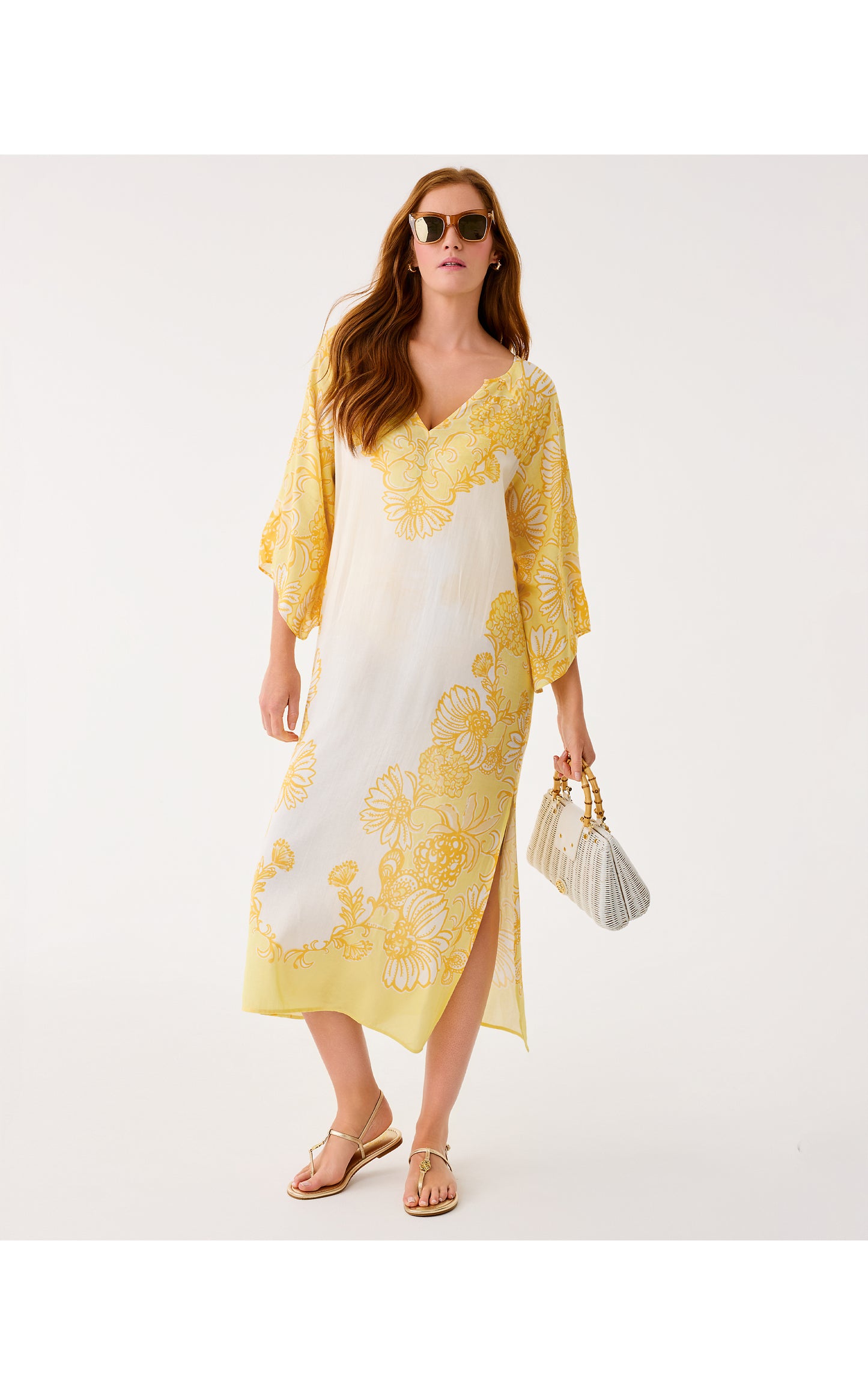 Tialah Maxi Coverup - Golden Glow Juicy Story Engineered Coverup