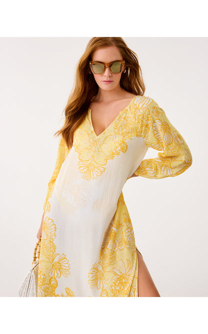 Tialah Maxi Coverup - Golden Glow Juicy Story Engineered Coverup