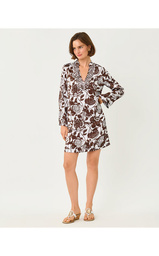 Irella Caftan Dress - Resort White Marni