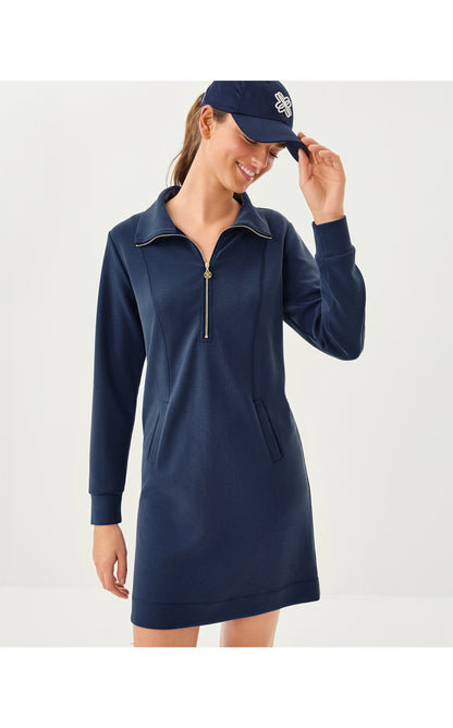 UPF50+ Eleni Dress - Low Tide Navy
