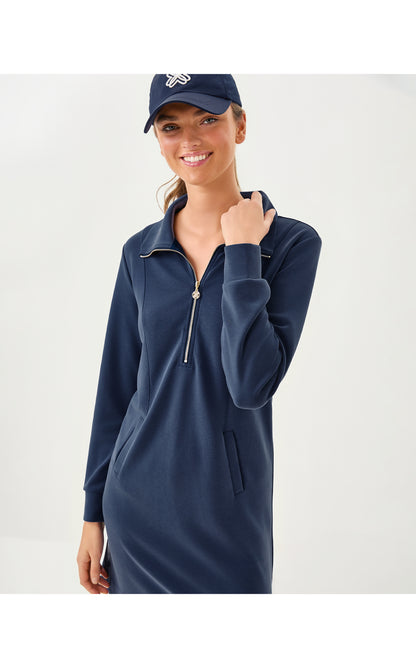 UPF50+ Eleni Dress - Low Tide Navy