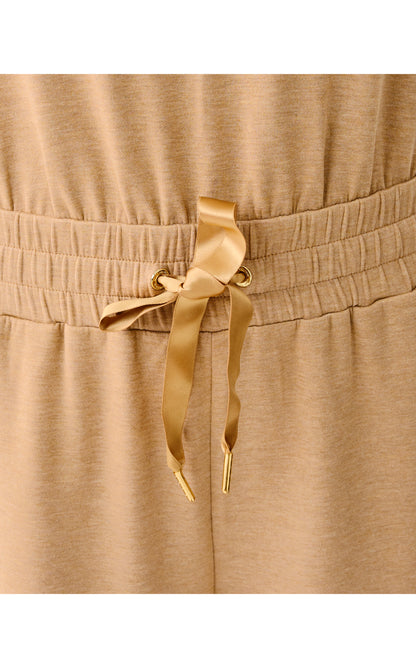 UPF50+ Amore Jumpsuit - Heathered Iced Latte