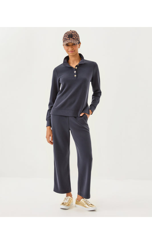 UPF50+ 25.5" Alwyn Hight Rise Crop Pant - Noir